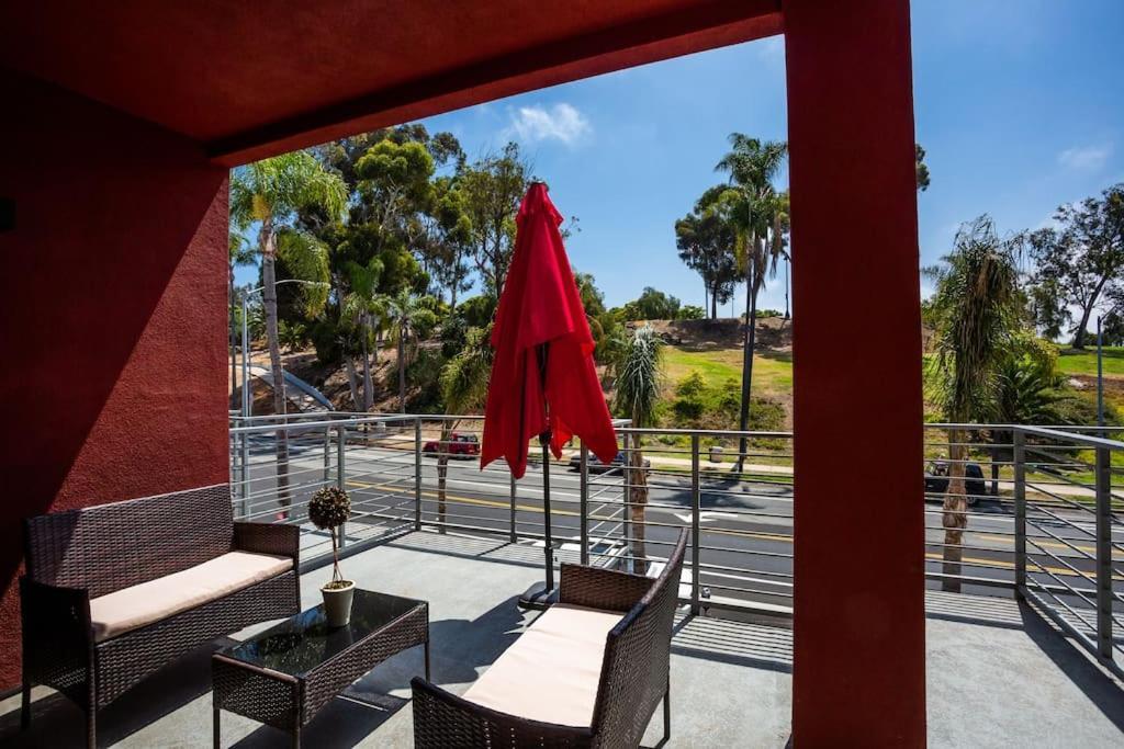 Cute Studio With Large Balcony And Great Park View San Diego Eksteriør billede